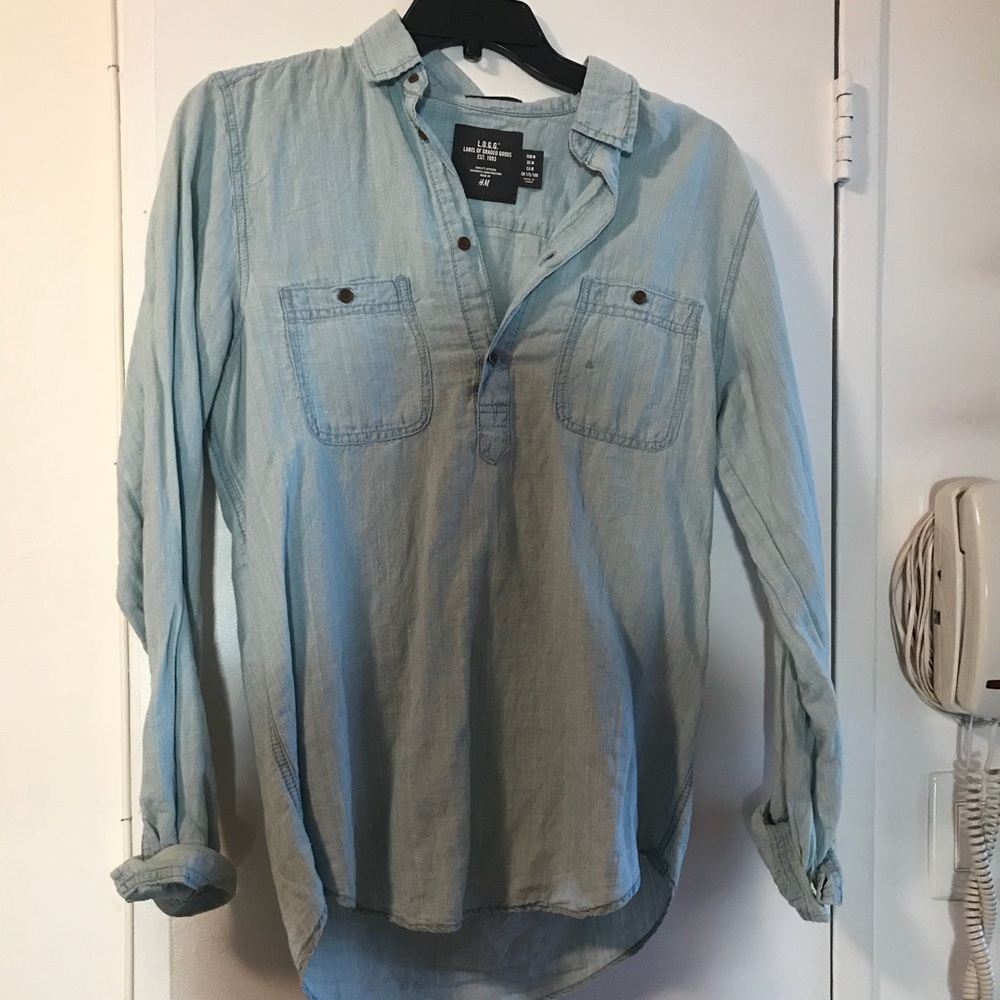 H&M denim tunic